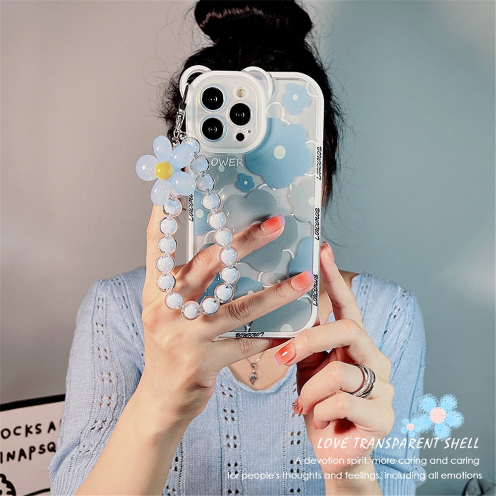Flower Bear iPhone Case
