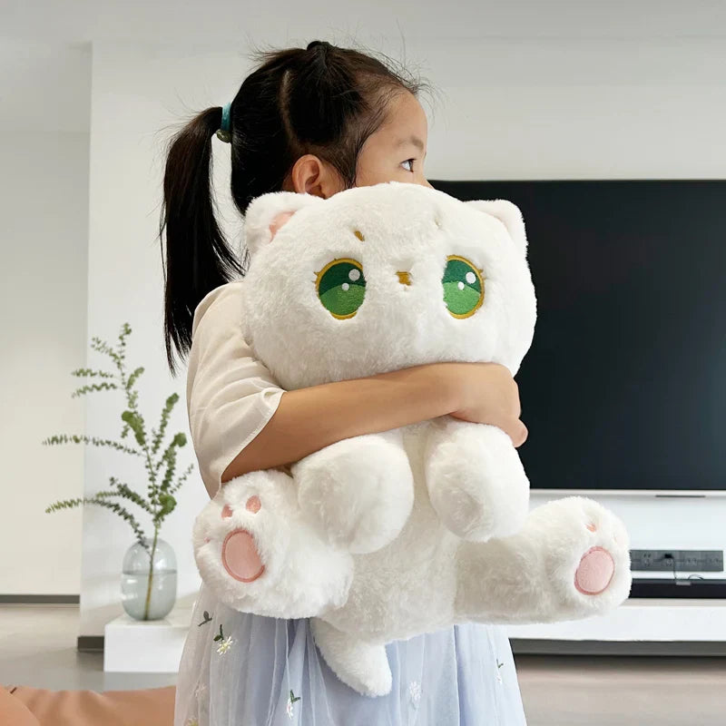 Green Eyed Cat Plushie