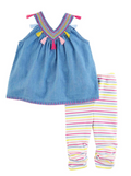 TASSEL TUNIC AND LEGGING SET