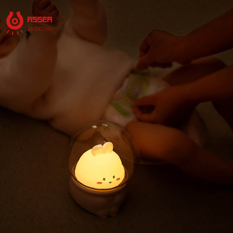 Space Bunny Night Light