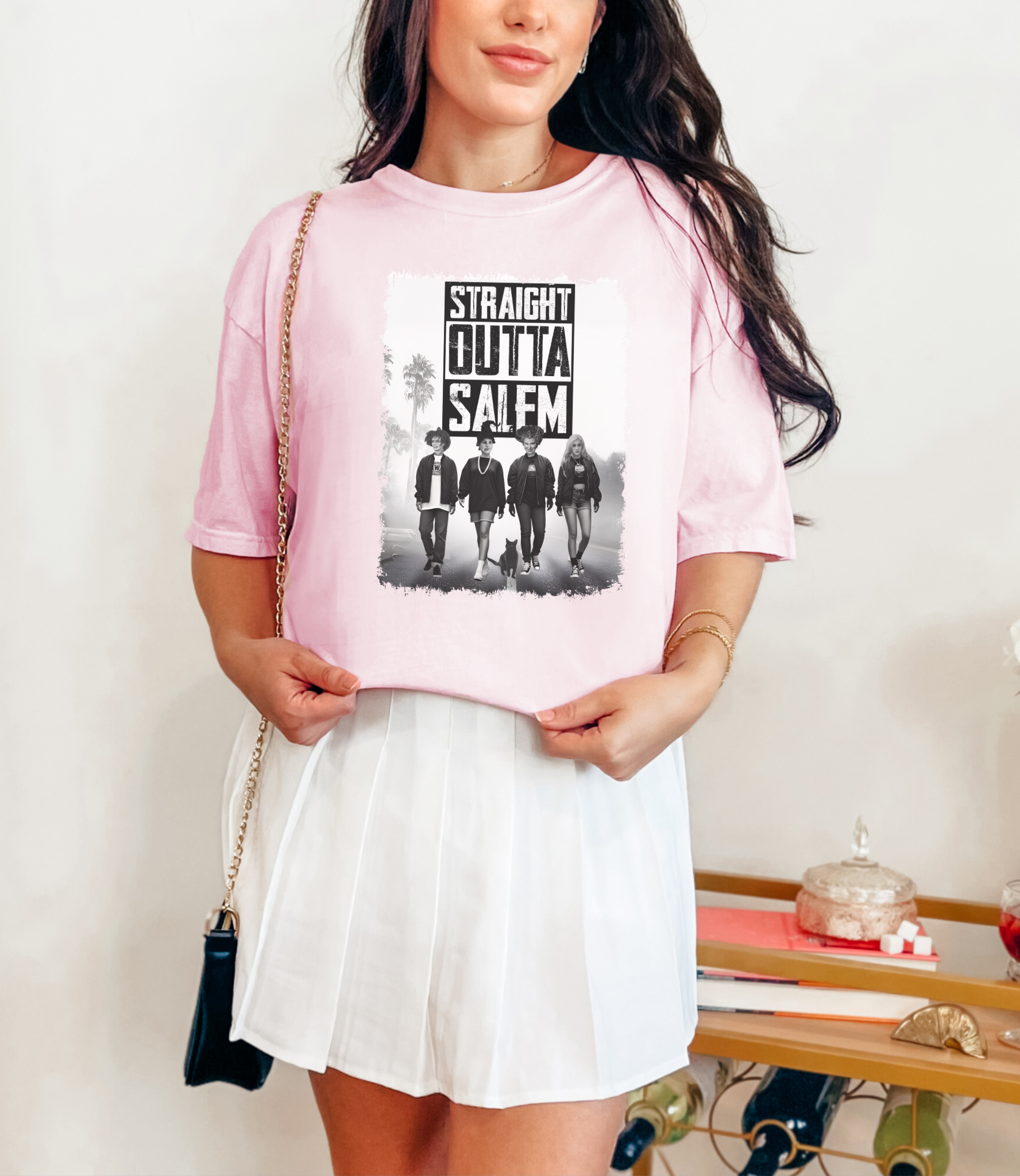 Straight Outta Salem Hocus Pocus Graphic Tee, Halloween