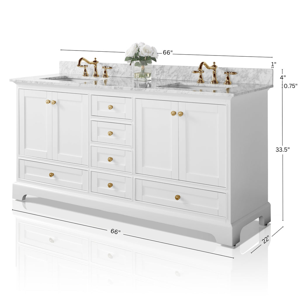 Audrey 66" Bath Vanity Set