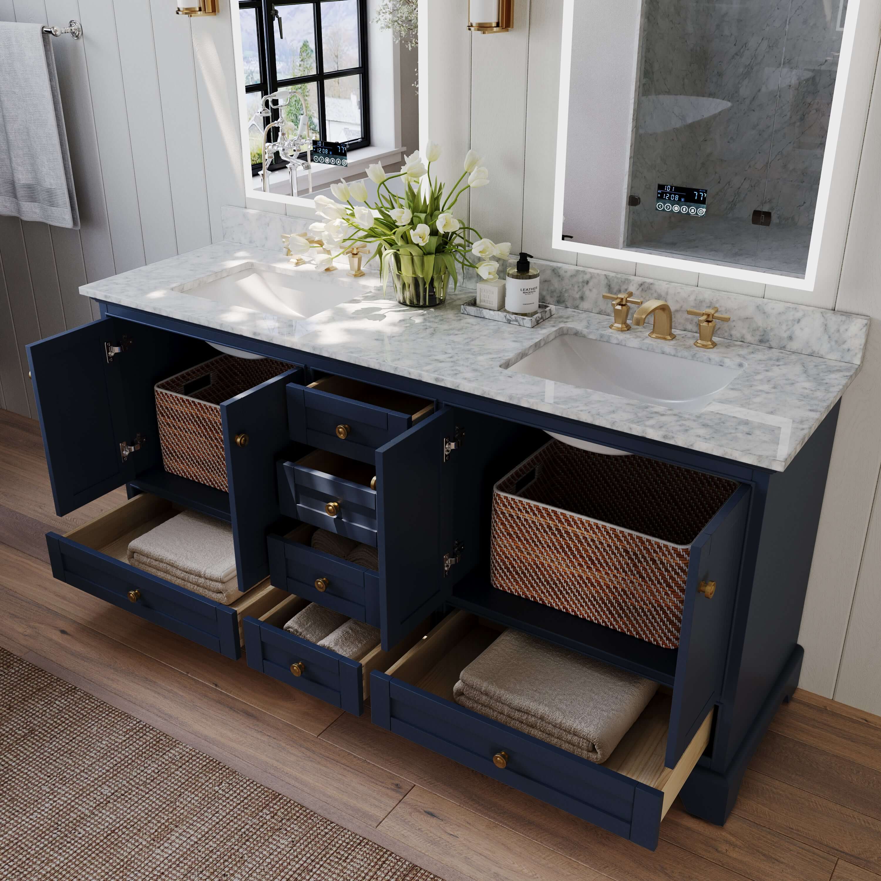 Audrey 72" Bath Vanity Set