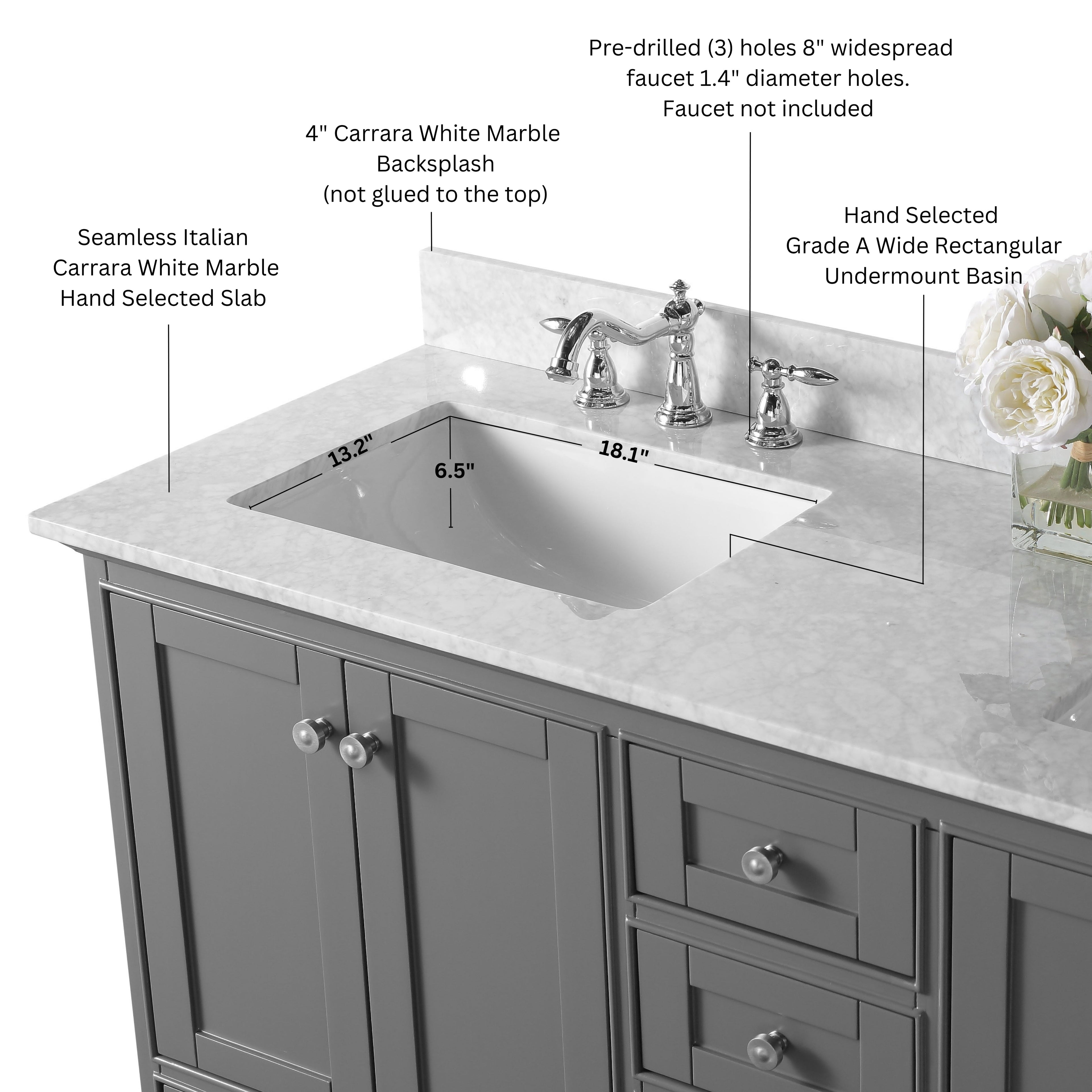 Audrey 66" Bath Vanity Set