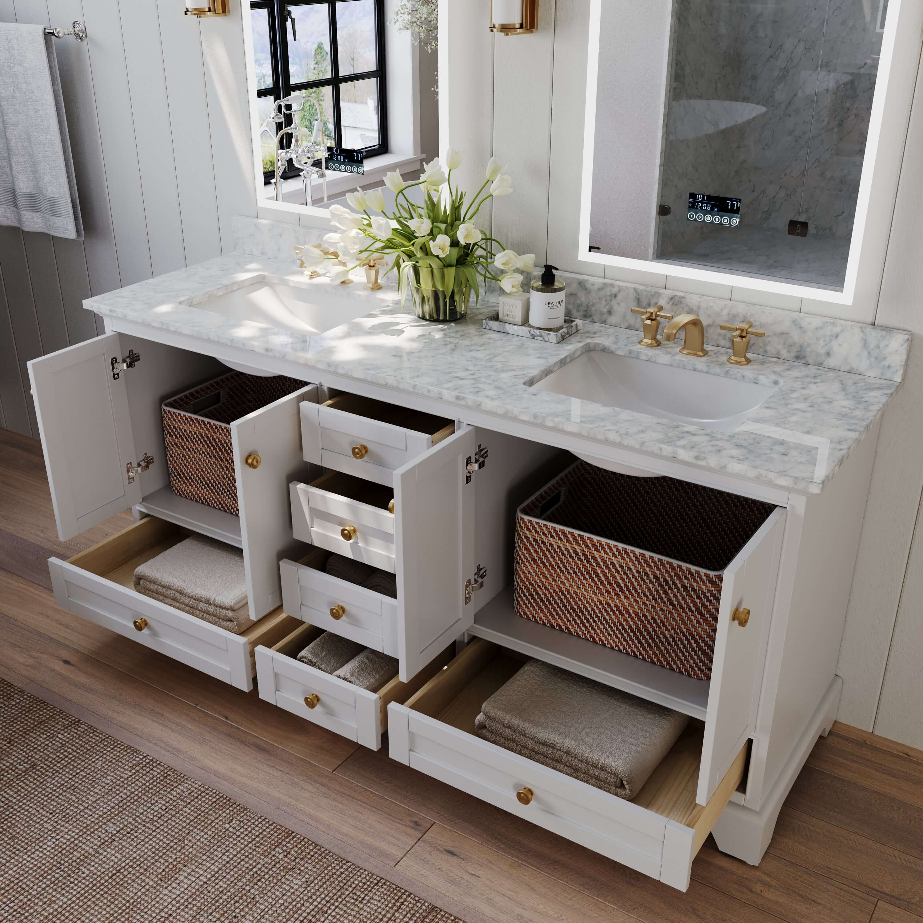 Audrey 72" Bath Vanity Set