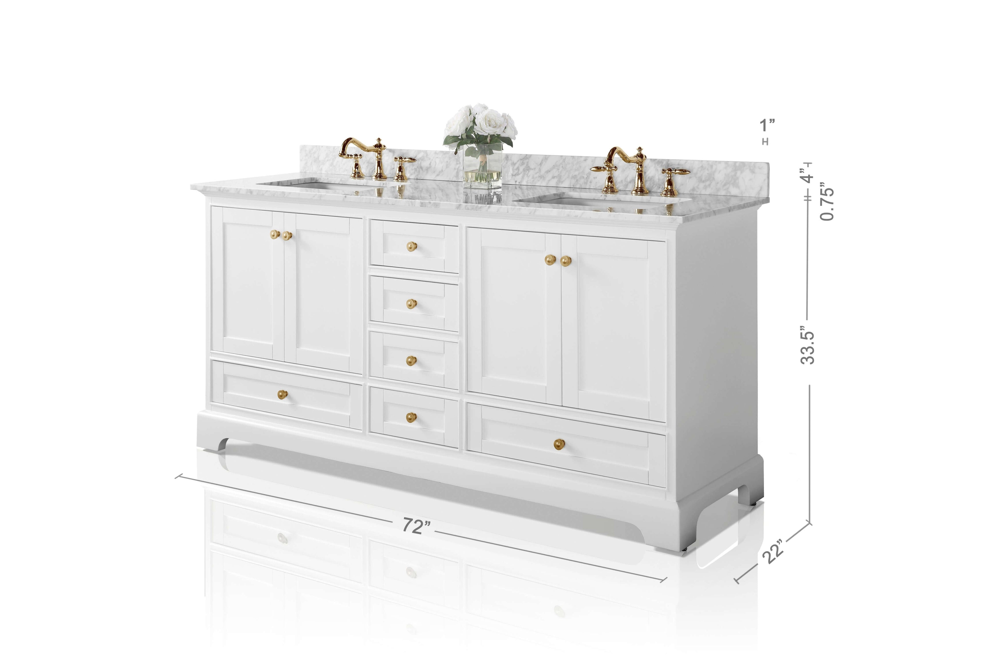 Audrey 48" Bath Vanity Set