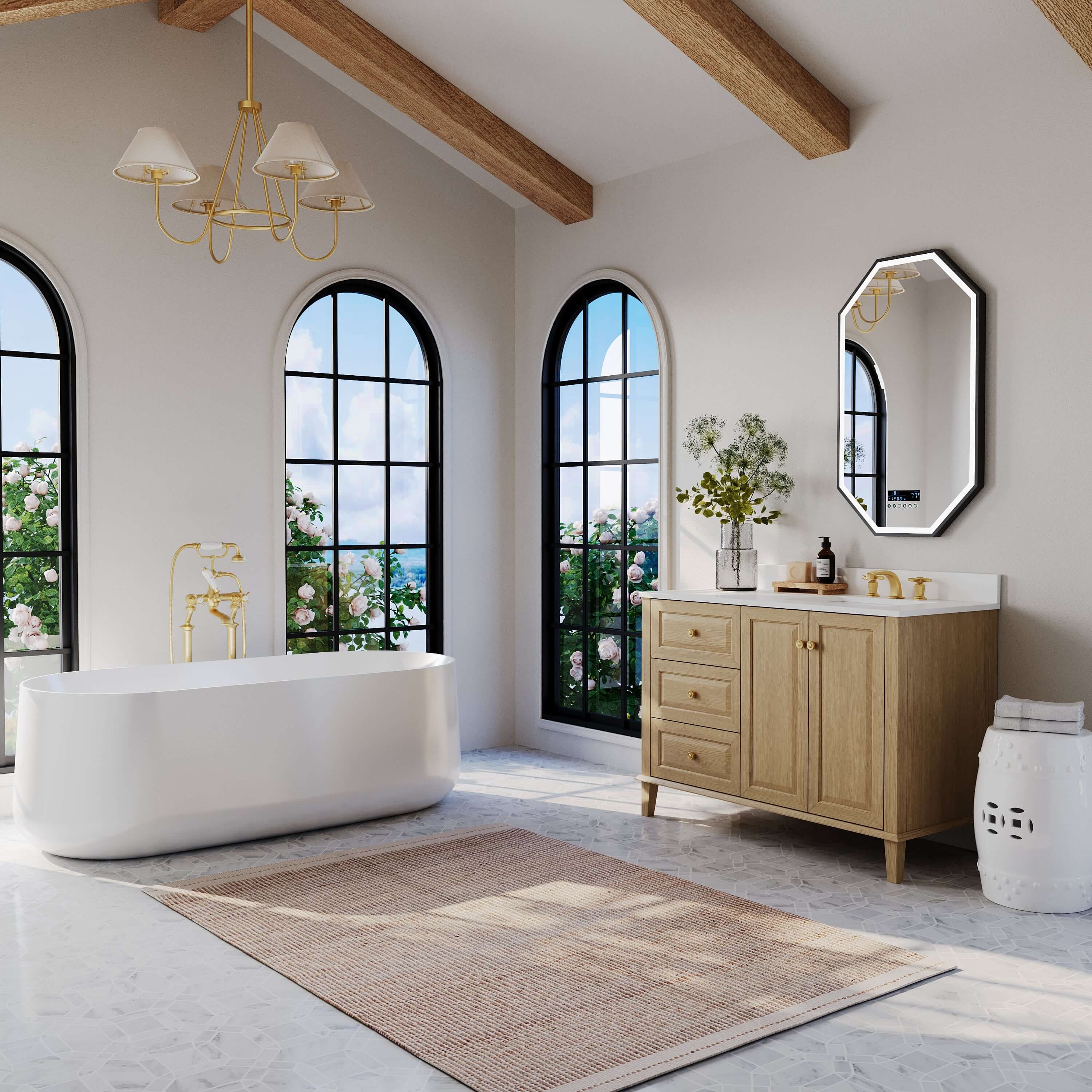 Hannah 42"  Bath Vanity Set