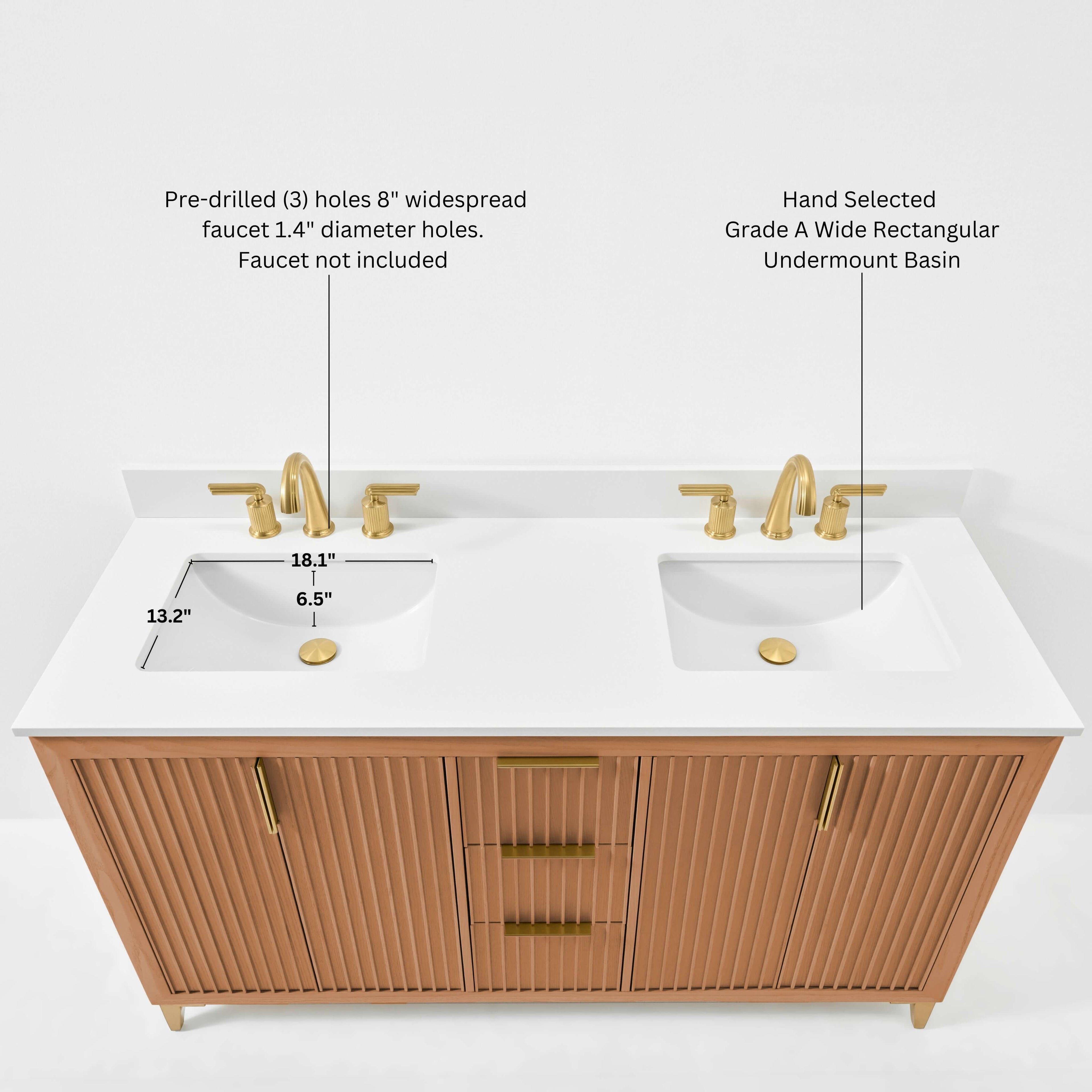 Turlington 60" Bath Vanity Set