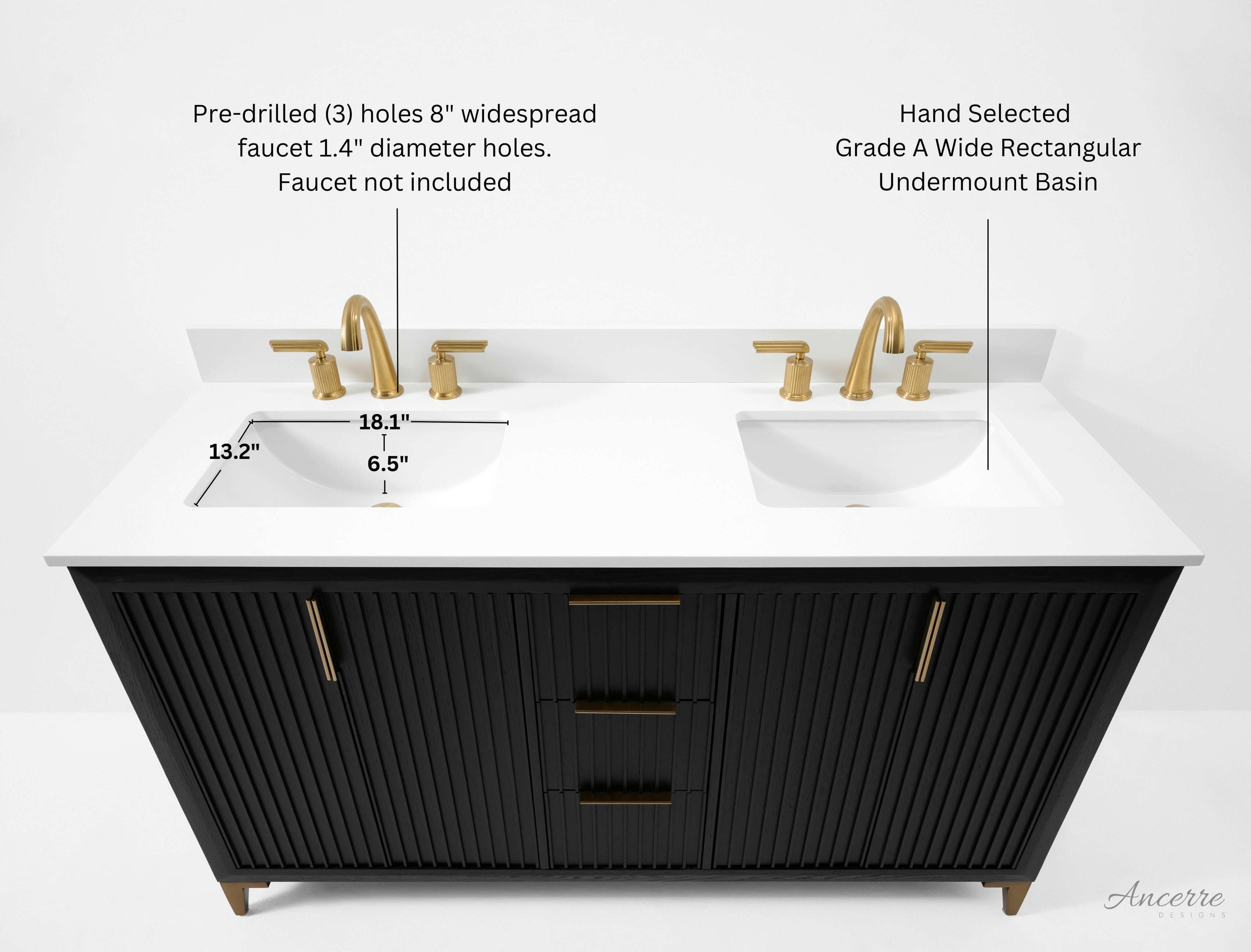 Turlington 60" Bath Vanity Set