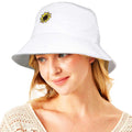 Sunflower Patch Accented Bucket Hat