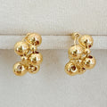 Woven Bubble Hoop Earrings