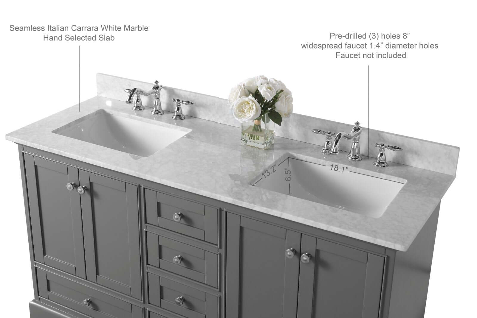 Audrey 48" Bath Vanity Set