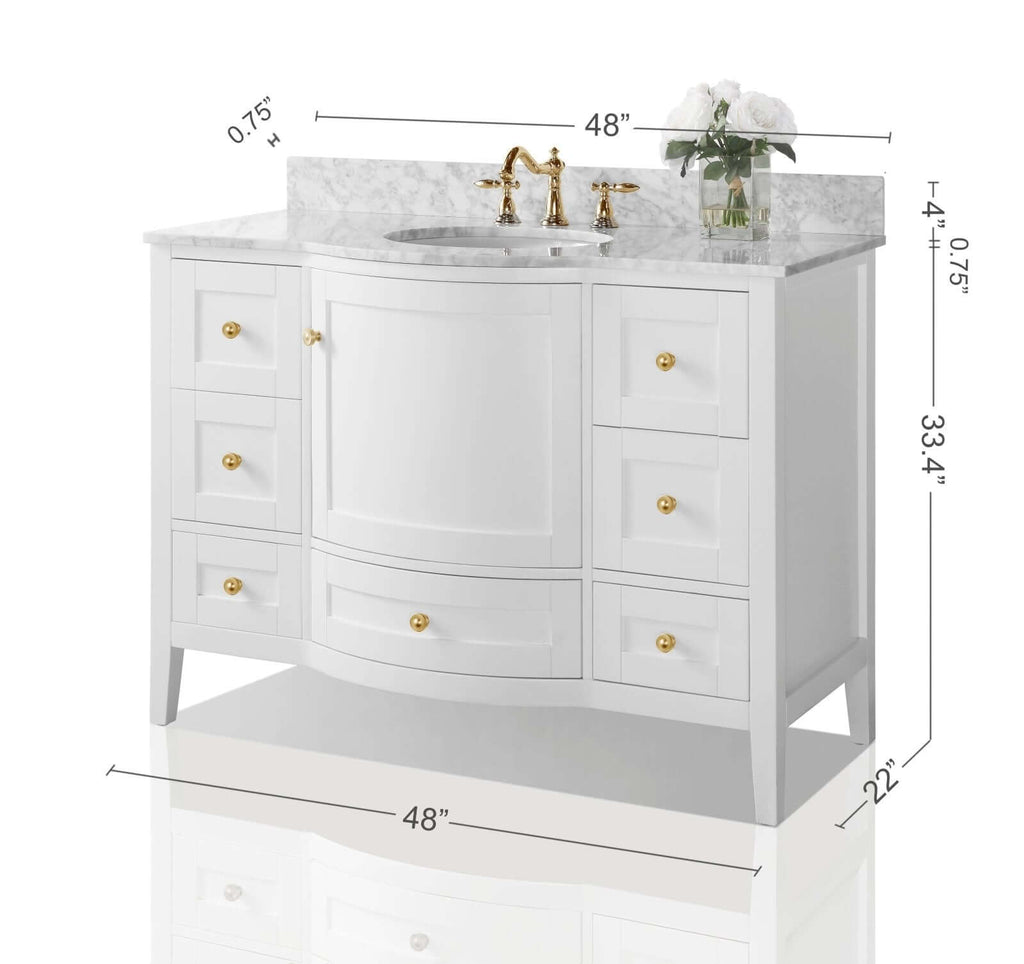 Lauren 48" Bath Vanity Set
