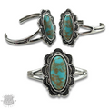 Western style oval stone bracelet