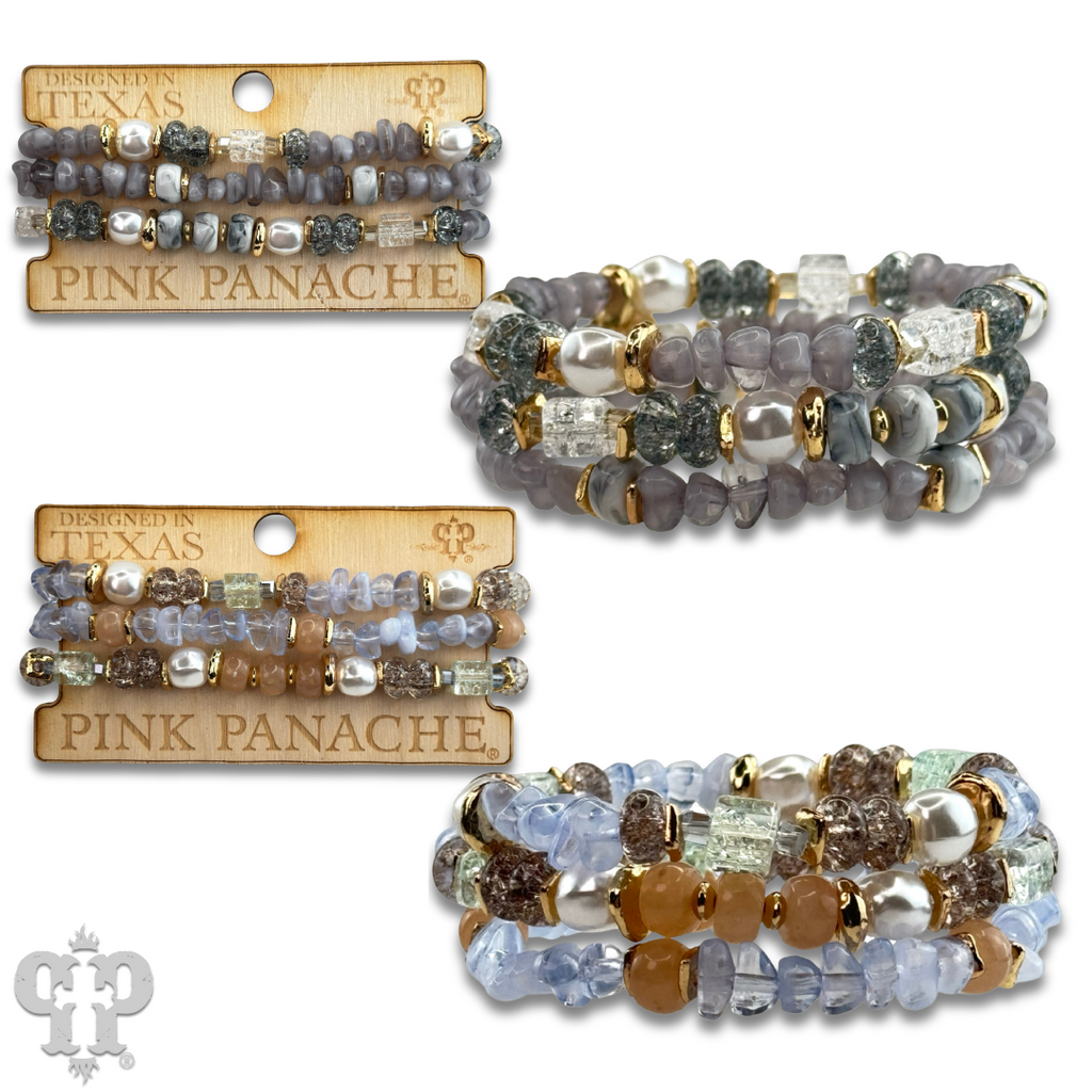Mixed variety bead bracelet