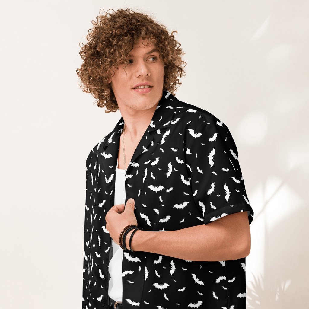 Batty Blackout Button-Up Shirt