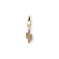 Cactus Charm, CZ, Charm Bar. Bag Charm