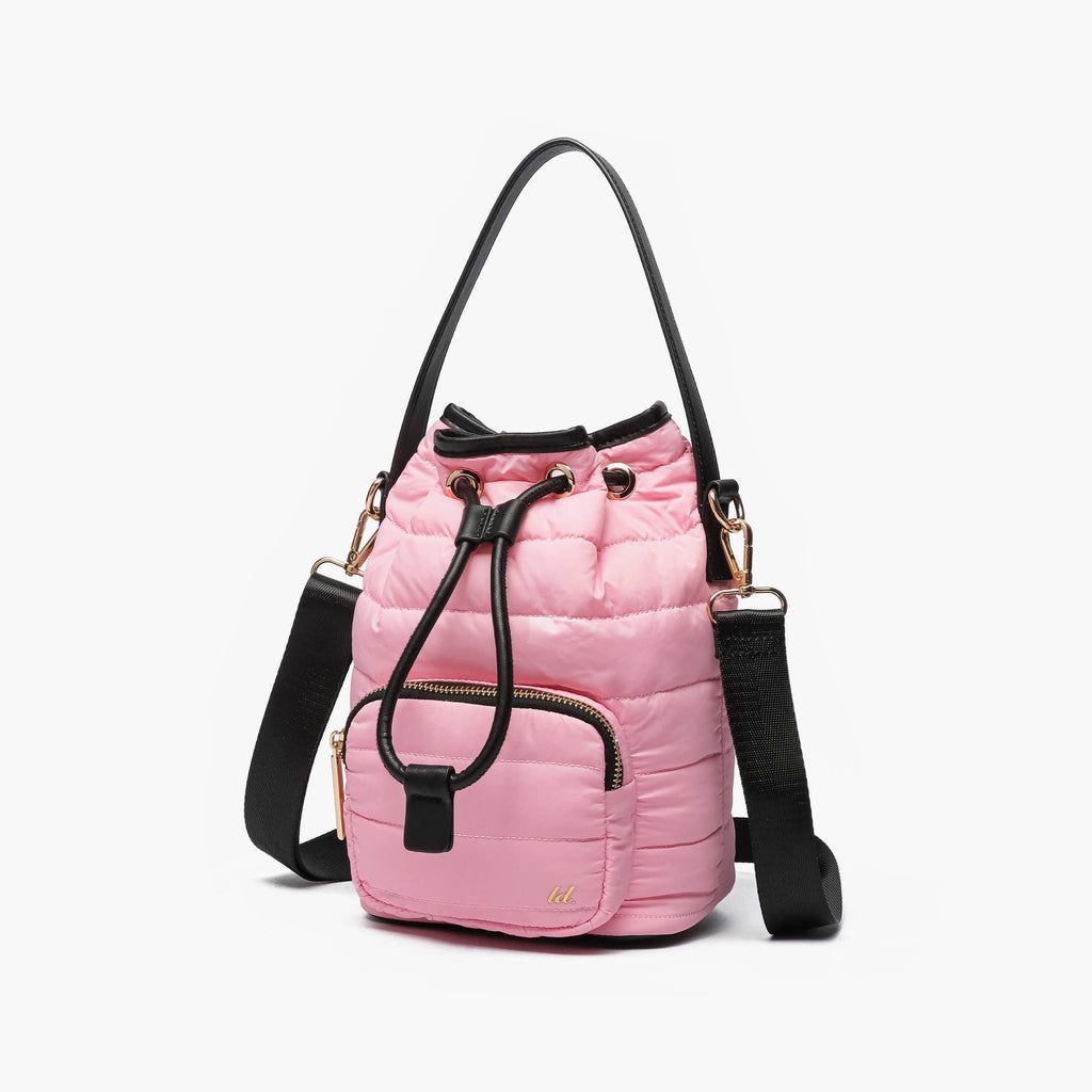 Lucky Puffer Mini Gift Bucket Crossbody Bag