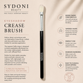 SYDONI EYESHADOW CREASE BRUSH - Goat Hair Bristles