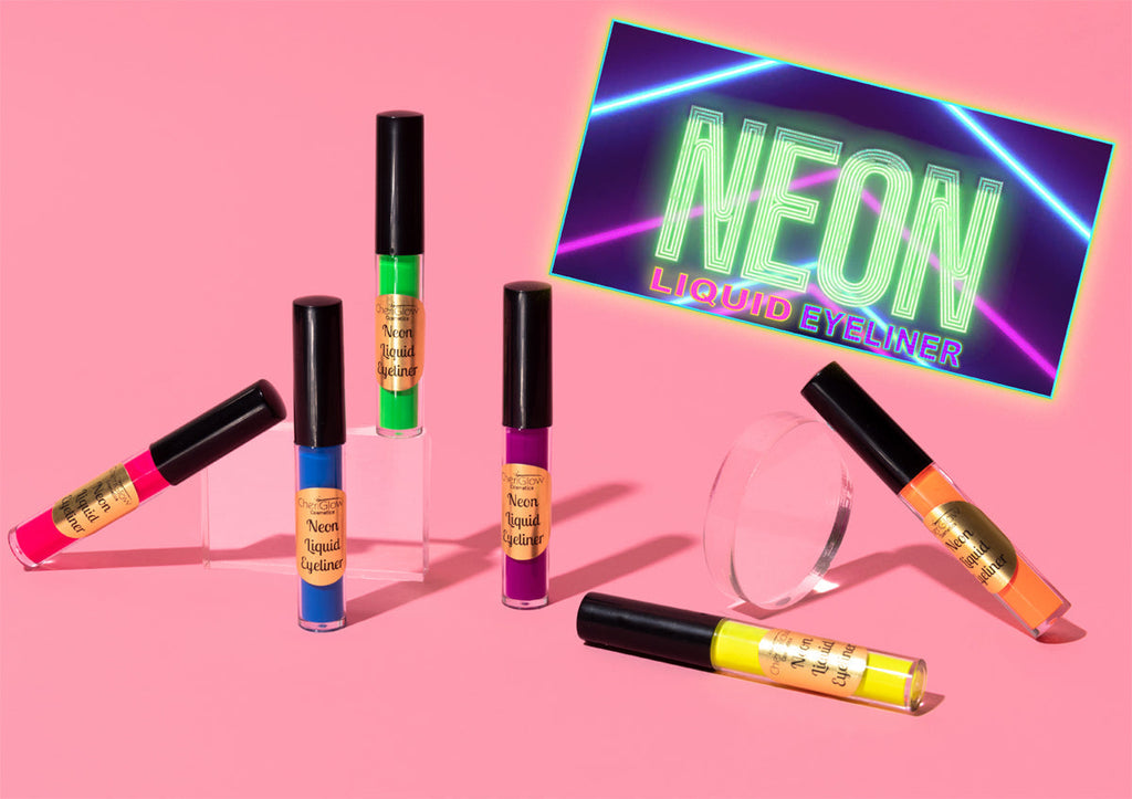 Neon Blue Liquid Eyeliner - Water-proof, Smudge-proof, Long-lasting