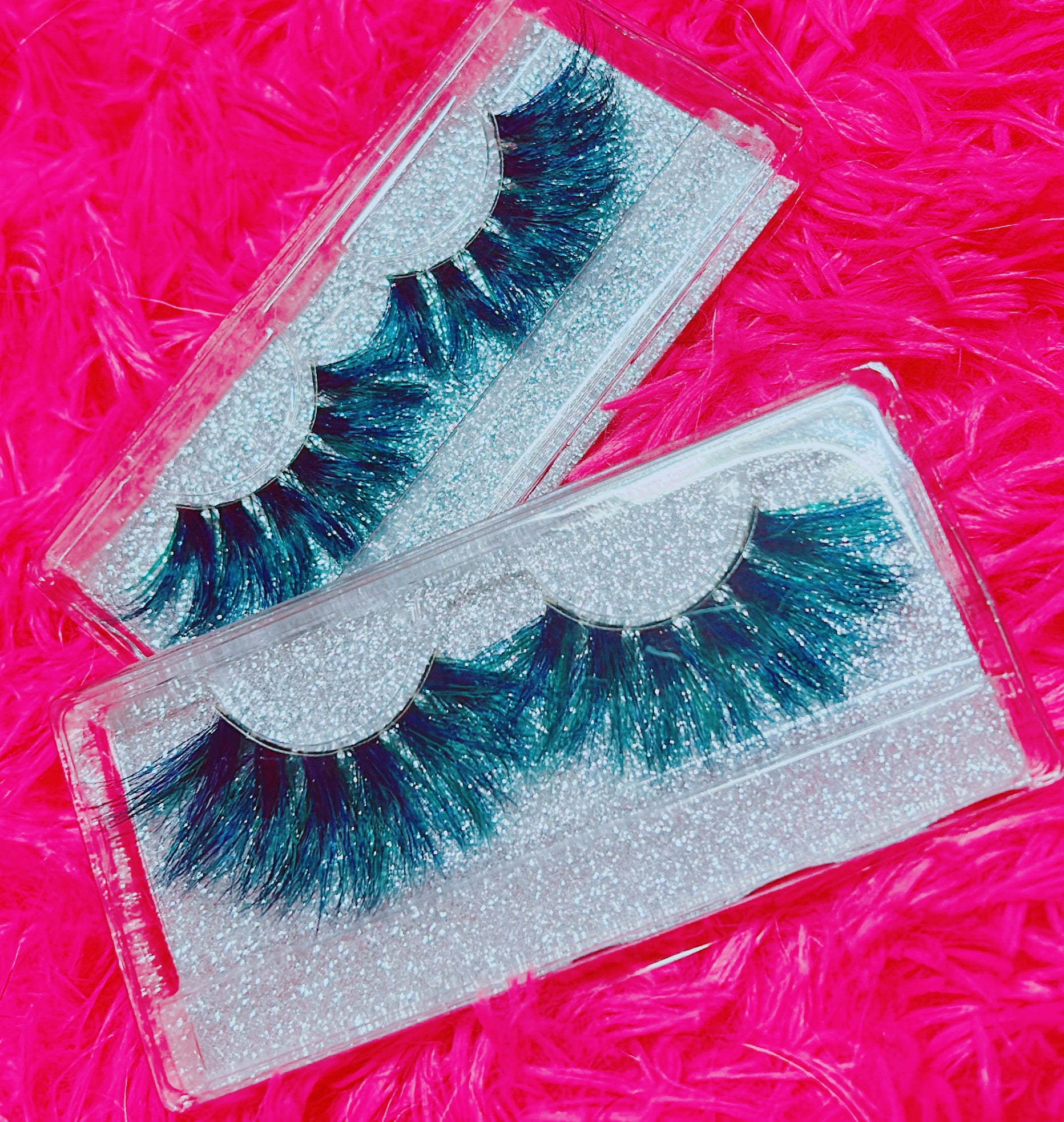*PEACOCK* (Blue/Green) DreamDoll Color Lashes!