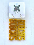 Bobcats Earrings