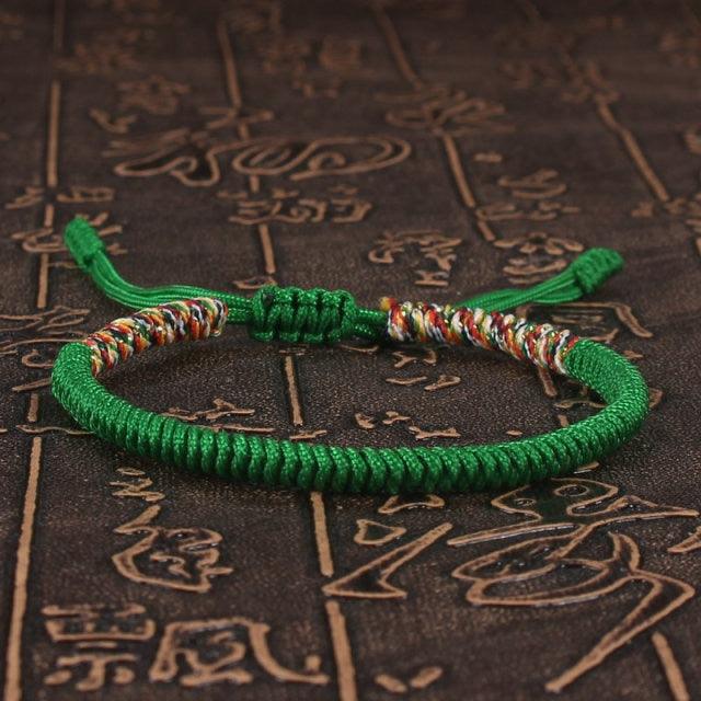 National Style Lucky Red String Bracelet Handmade Braided Knot Charm Bracelets For Women Men Red Bracelet Protection Red Cord Bracelet Adjustable Braided Knot Bracelet