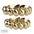 Paisley bead stretch bracelet