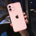 Transparent Camera Protection iPhone Case
