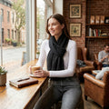 Echo Plisse Oblong Scarf