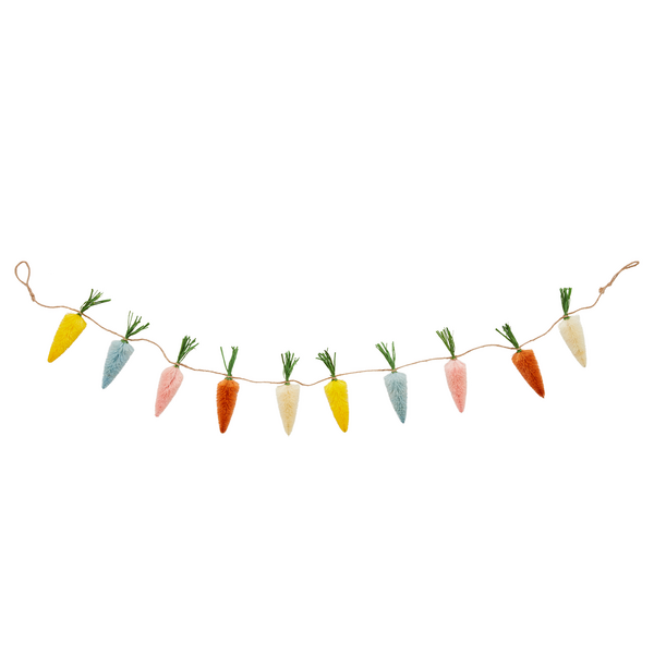 Spring Bottle Brush Garland