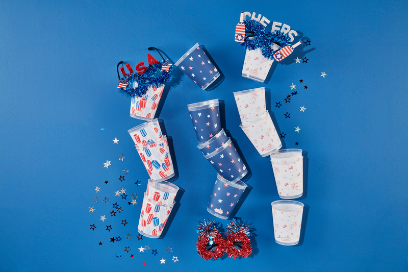 Patriotic Party Cup 7 piece set